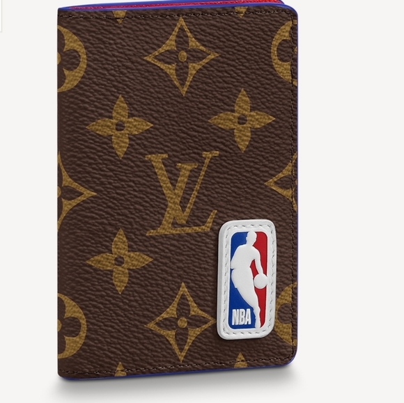 Louis Vuitton LV x NBA Edition Monogram Pocket Organizer by Virgil Abloh Wallet - Picture 1 of 9